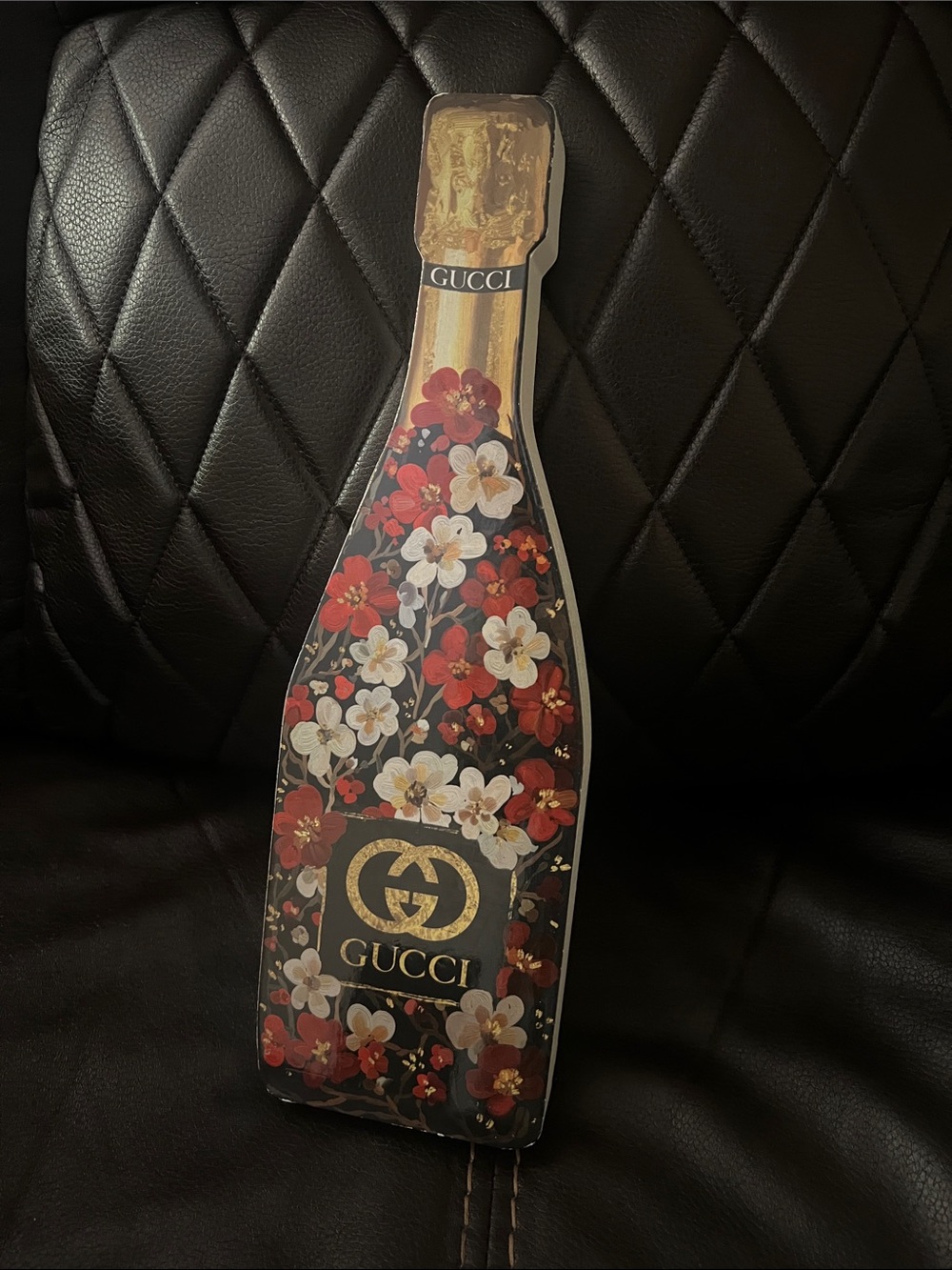 🇺🇸Gucci wine bottle design decor display